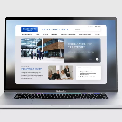 PROSPEROUS Group Websites